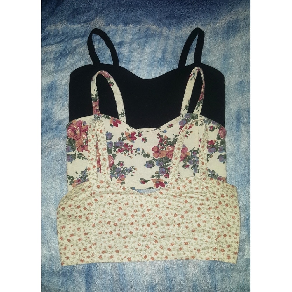 Brandy Melville Chiyo Bralette Bundle